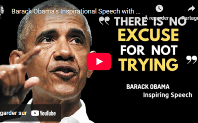 « No excuse… » par B. Obama