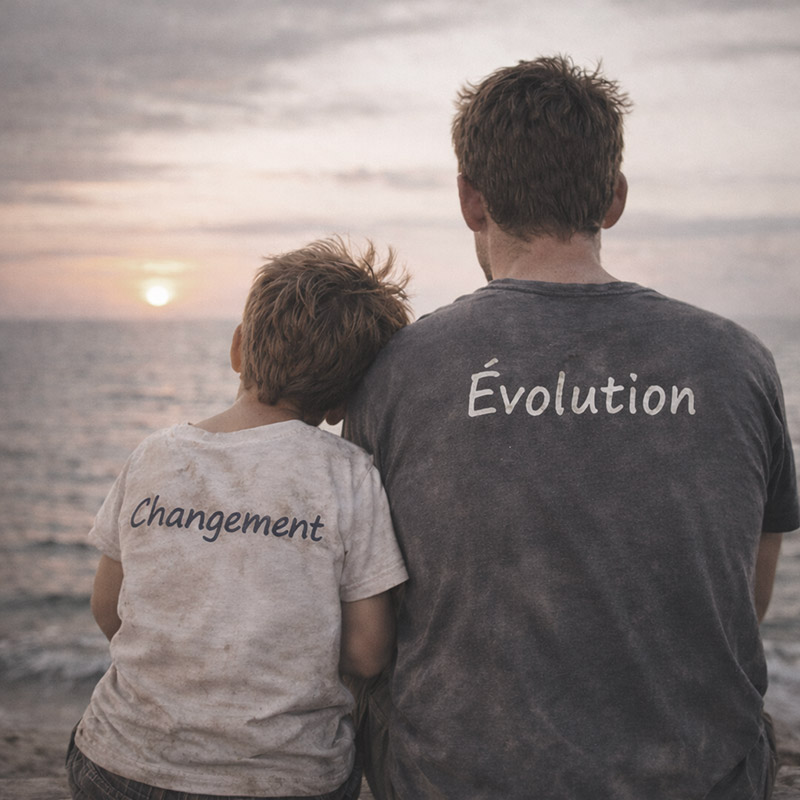 évolution et changement sont inséparables